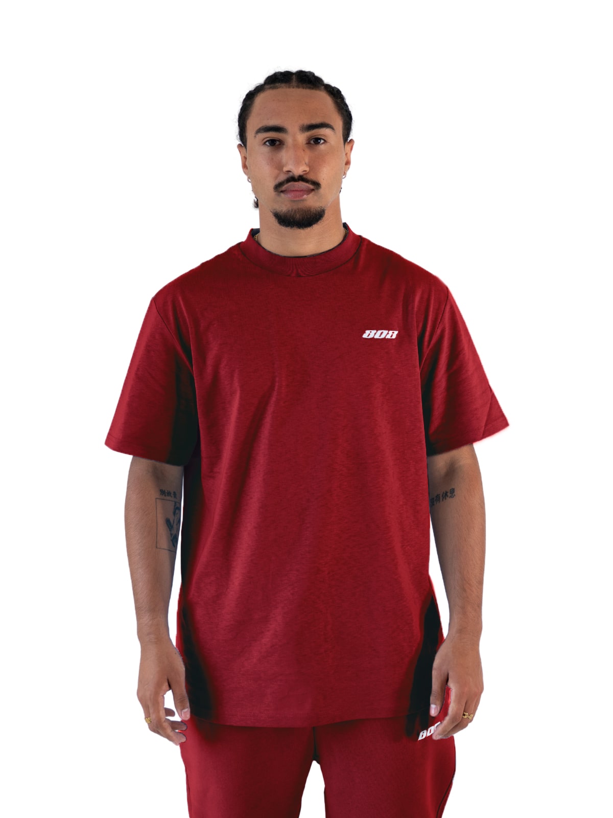 Basic T-Shirt Wine Red
