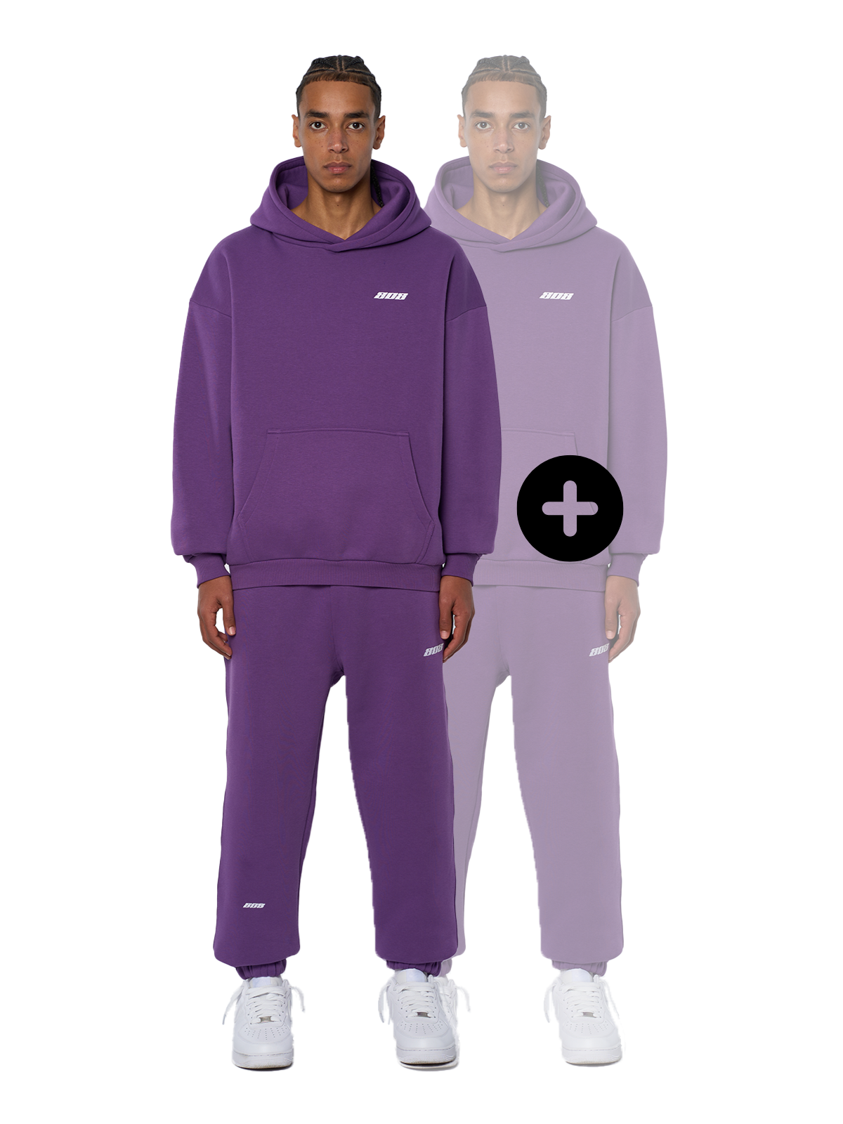 Buy One Set. Second Set Free - Lila