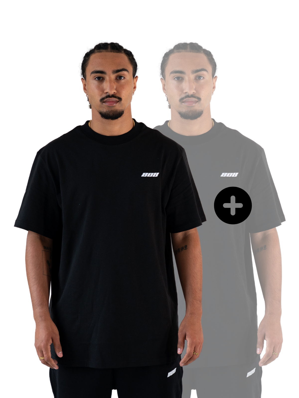 Buy 1 Tee, Get 1 Free - Black