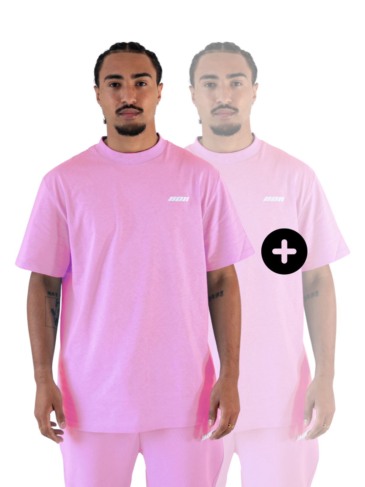 Buy 1 Tee, Get 1 Free - Rosa