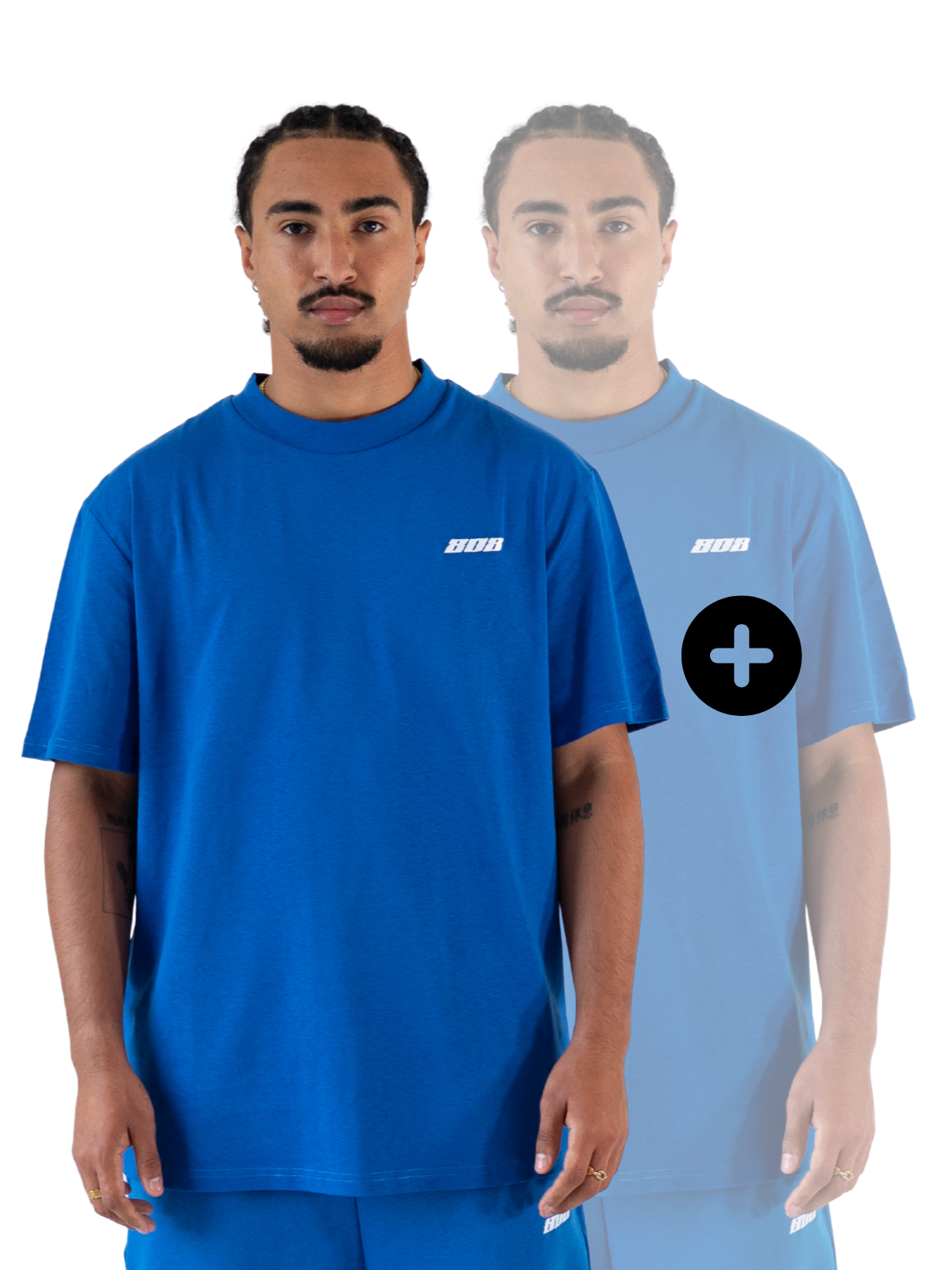 Buy 1 Tee, Get 1 Free - Royal Blue