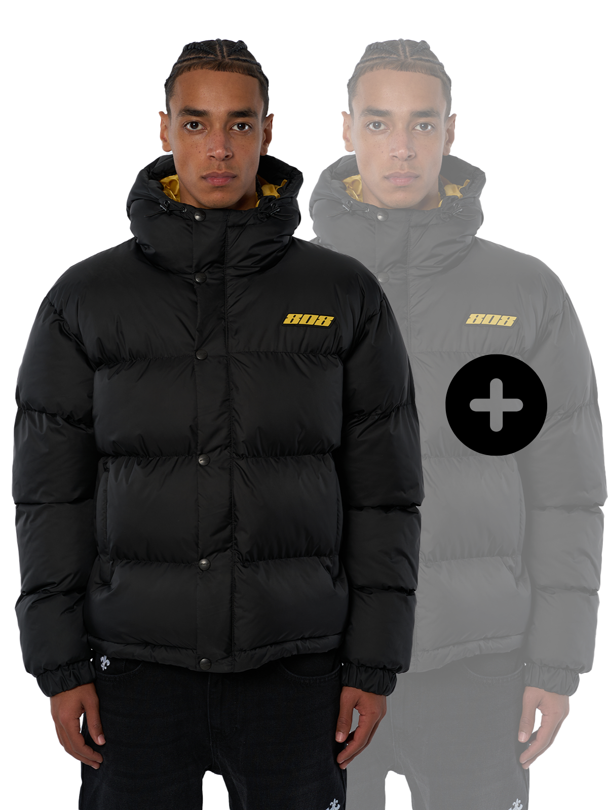 Buy One Puffer. Second Puffer Free - Black