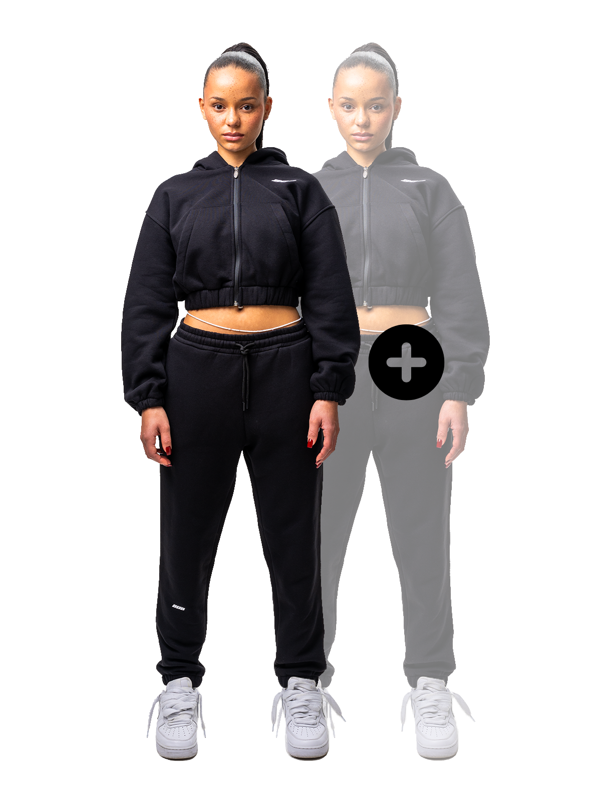 Buy One Set. Second Set Free - Black