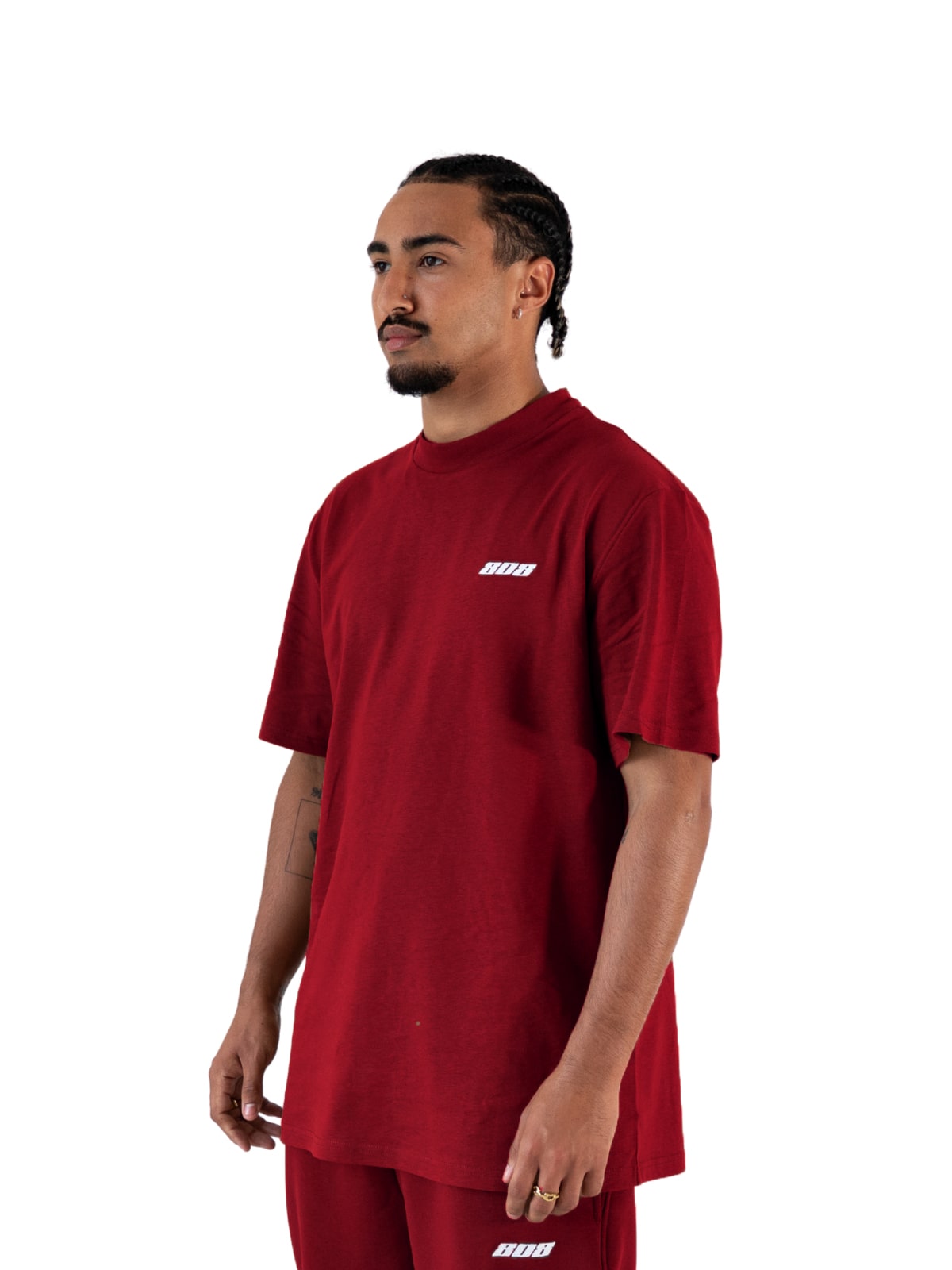 Basic T-Shirt Wine Red