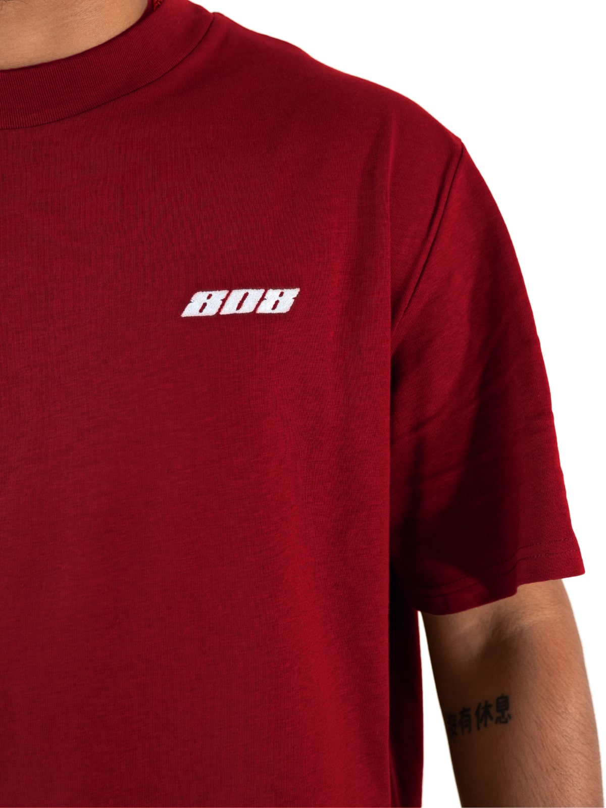 Buy 1 Tee, Get 1 Free - Wine Red