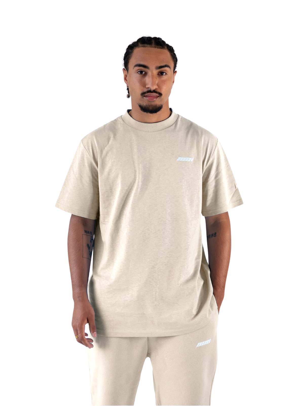 Buy 1 Tee, Get 1 Free - Cream White