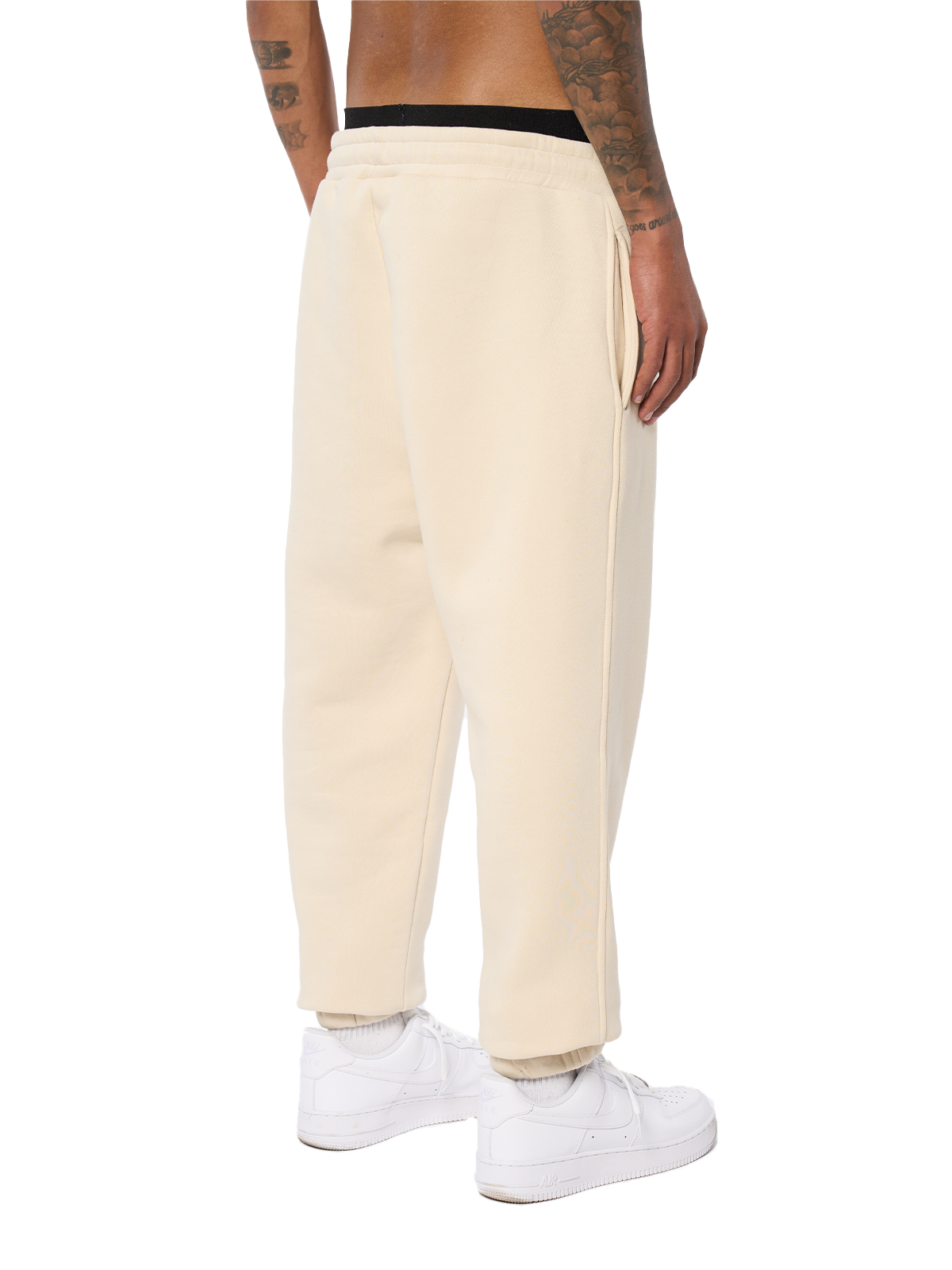 Basic Pants Cream White