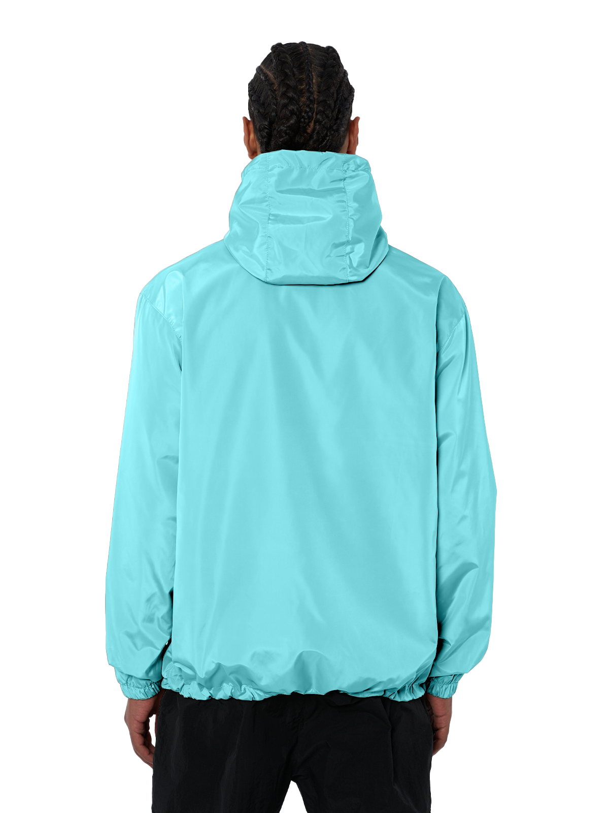 Tiffany Windbreaker Regenjacke Wasserfest Weißes Logo