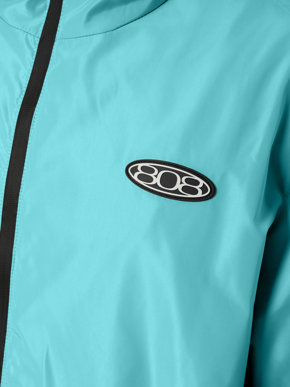 Tiffany Windbreaker Regenjacke Wasserfest Weißes Logo