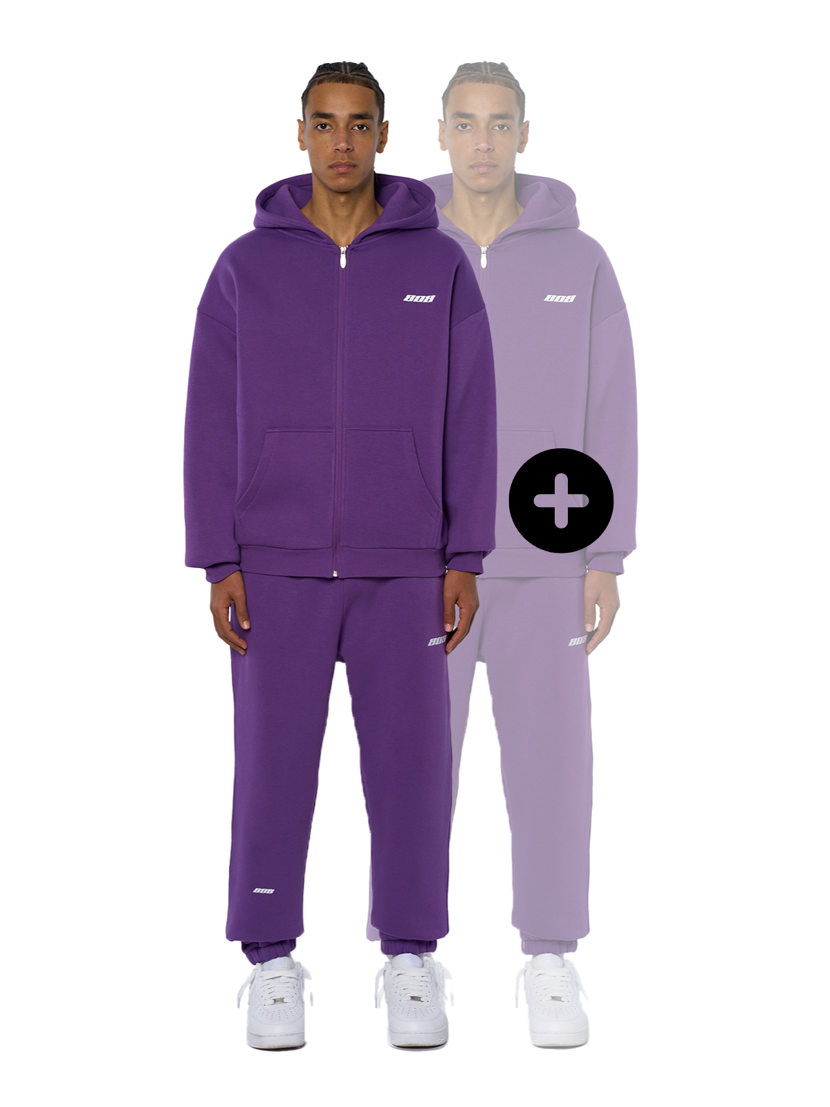 Buy One Set. Second Set Free - Lila