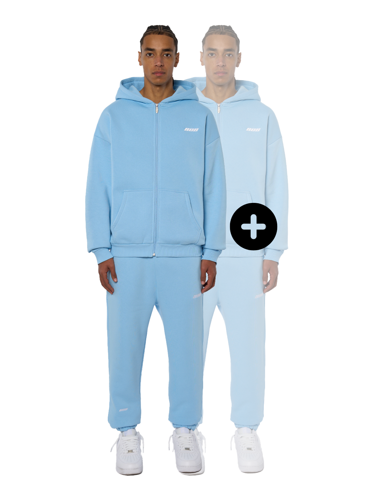 Buy One Set. Second Set Free - Babyblue