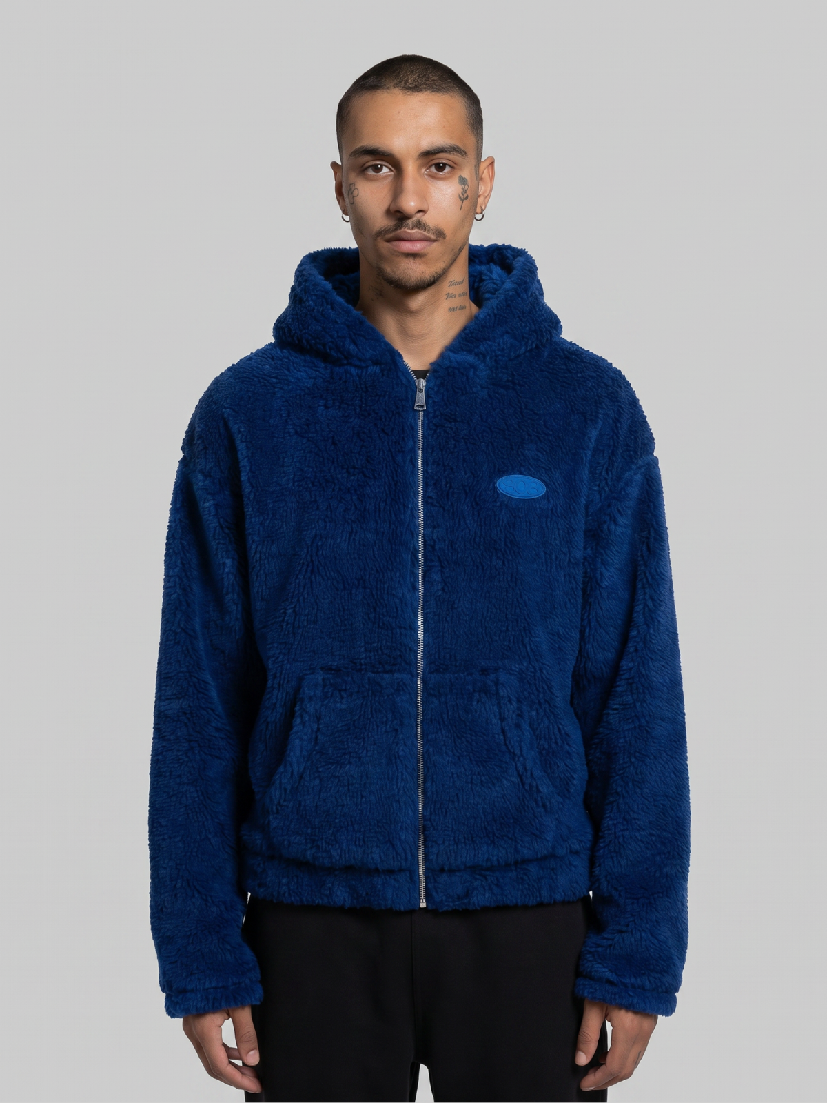 Teddy Jacket Navy