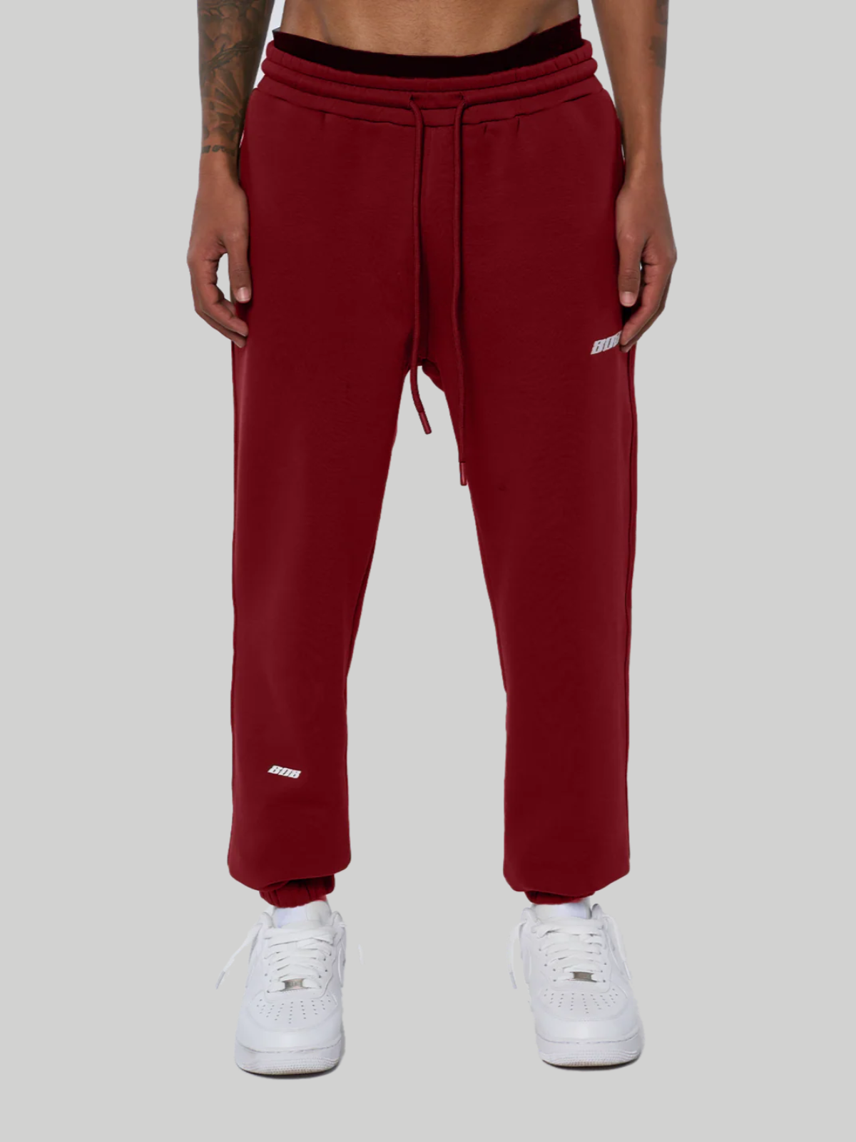 808 Pants Wine Red
