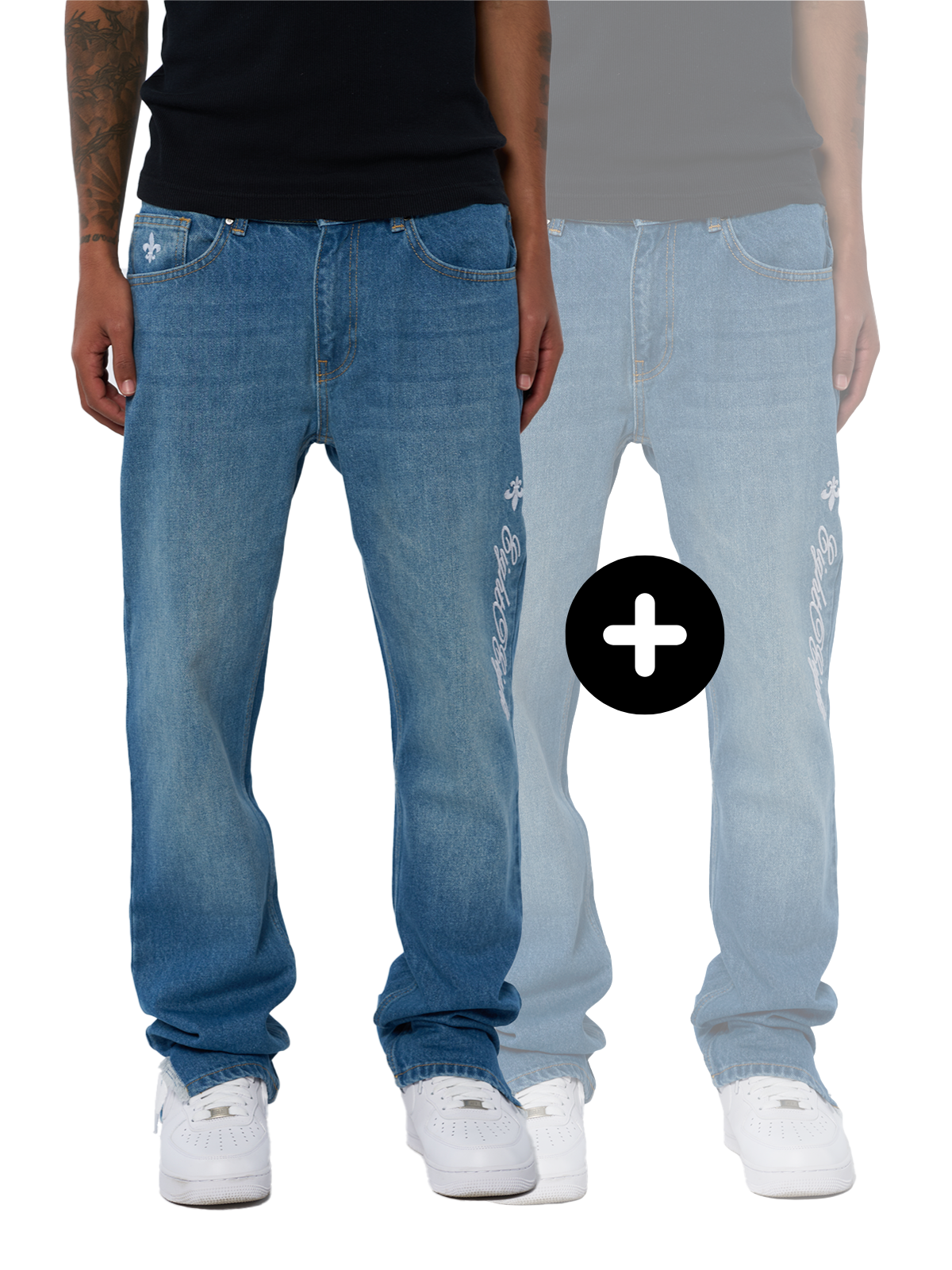 Buy One Denim. Second Denim Free - Blue