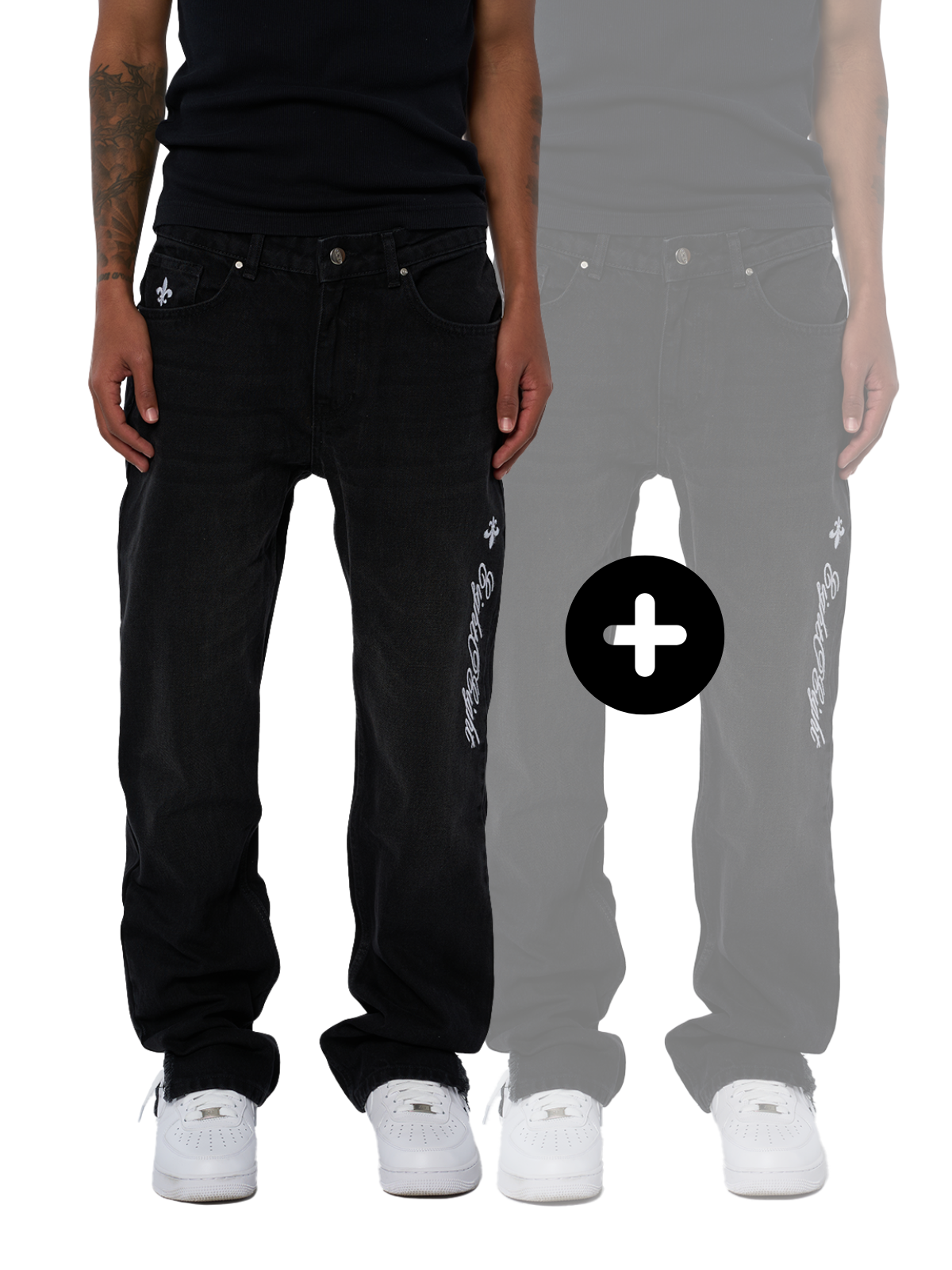 Buy One Denim. Second Denim Free - Black