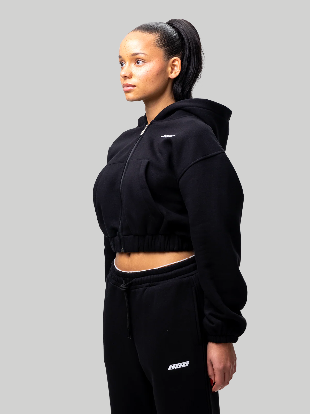 808 Cropped Zipper Black-thumbmail-3