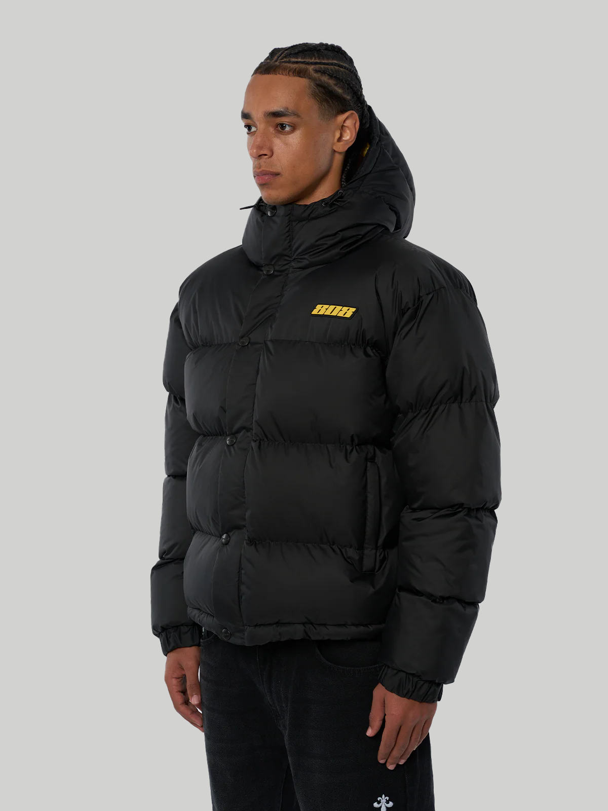 Puffer Jacket Black-thumbmail-3