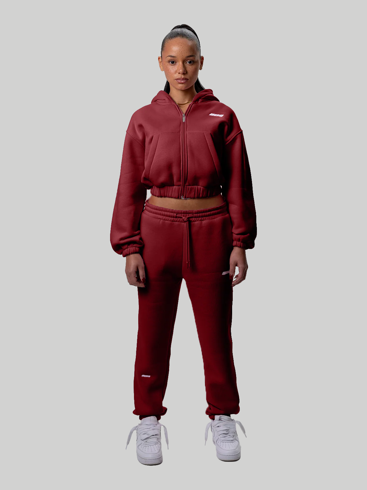 808 Cropped Zipper Wine Red-thumbmail-6