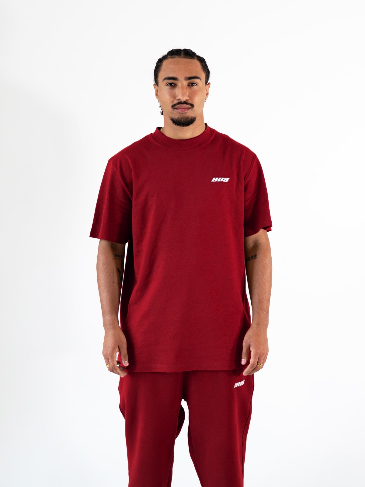 Basic T-Shirt Wine Red