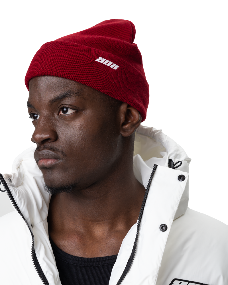 Basic Beanie Wine Red