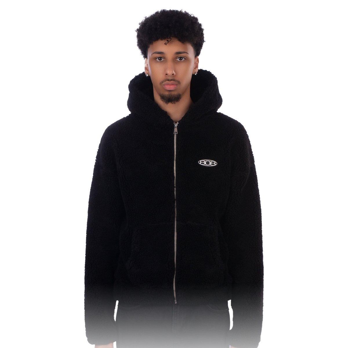 Teddy Jacket Black S Schwarz