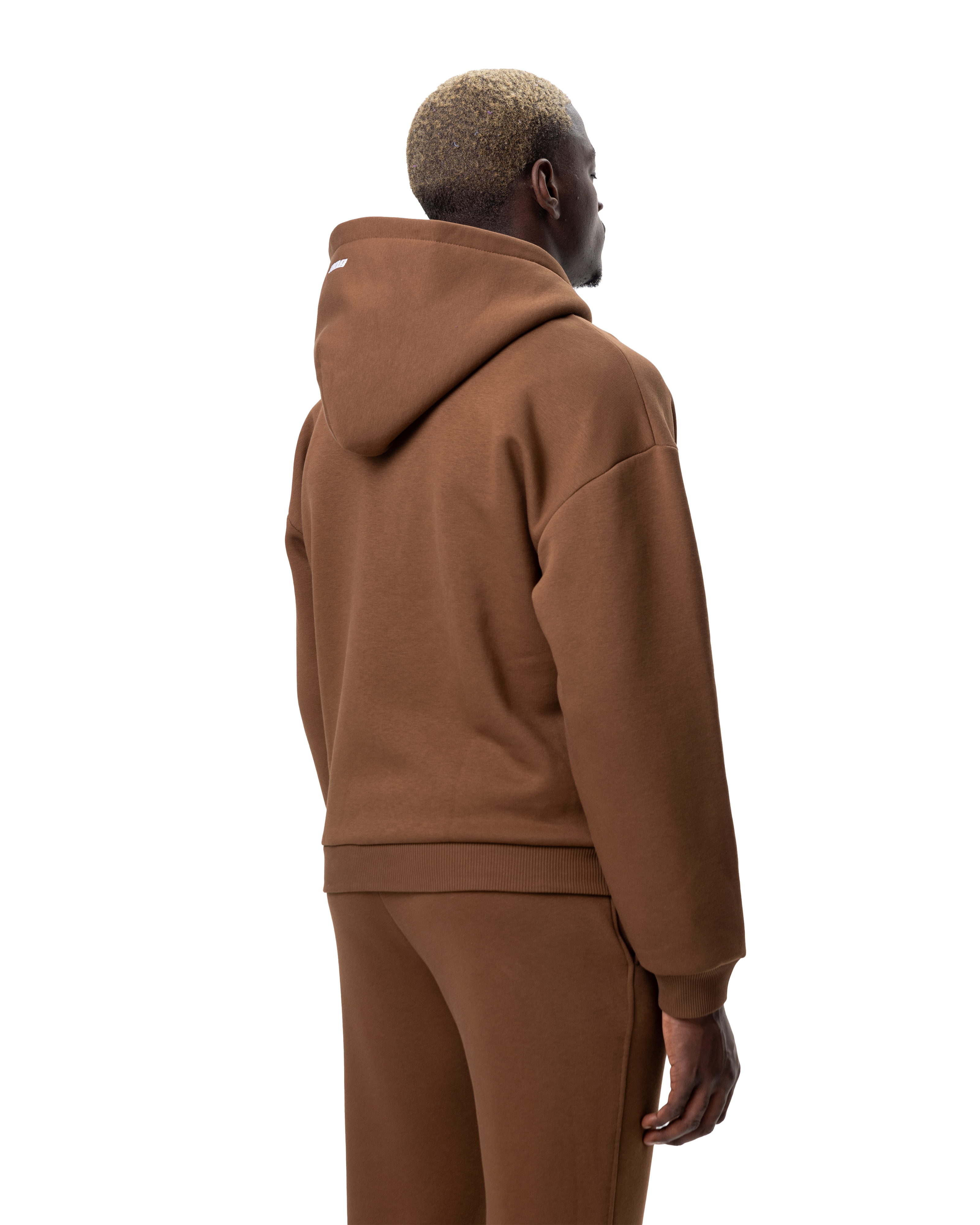 Basic Zipper Brown