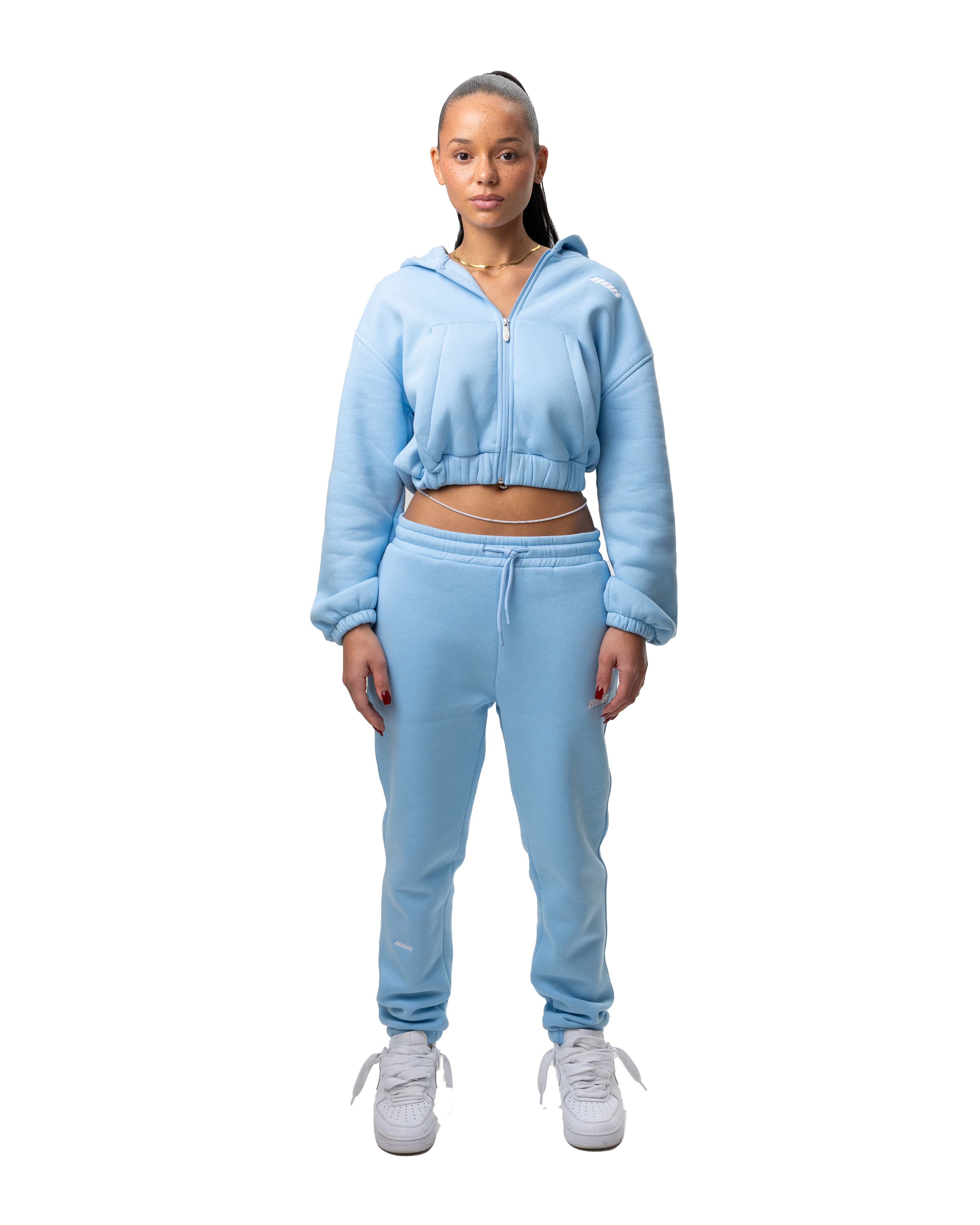 Zipper Women Babyblue