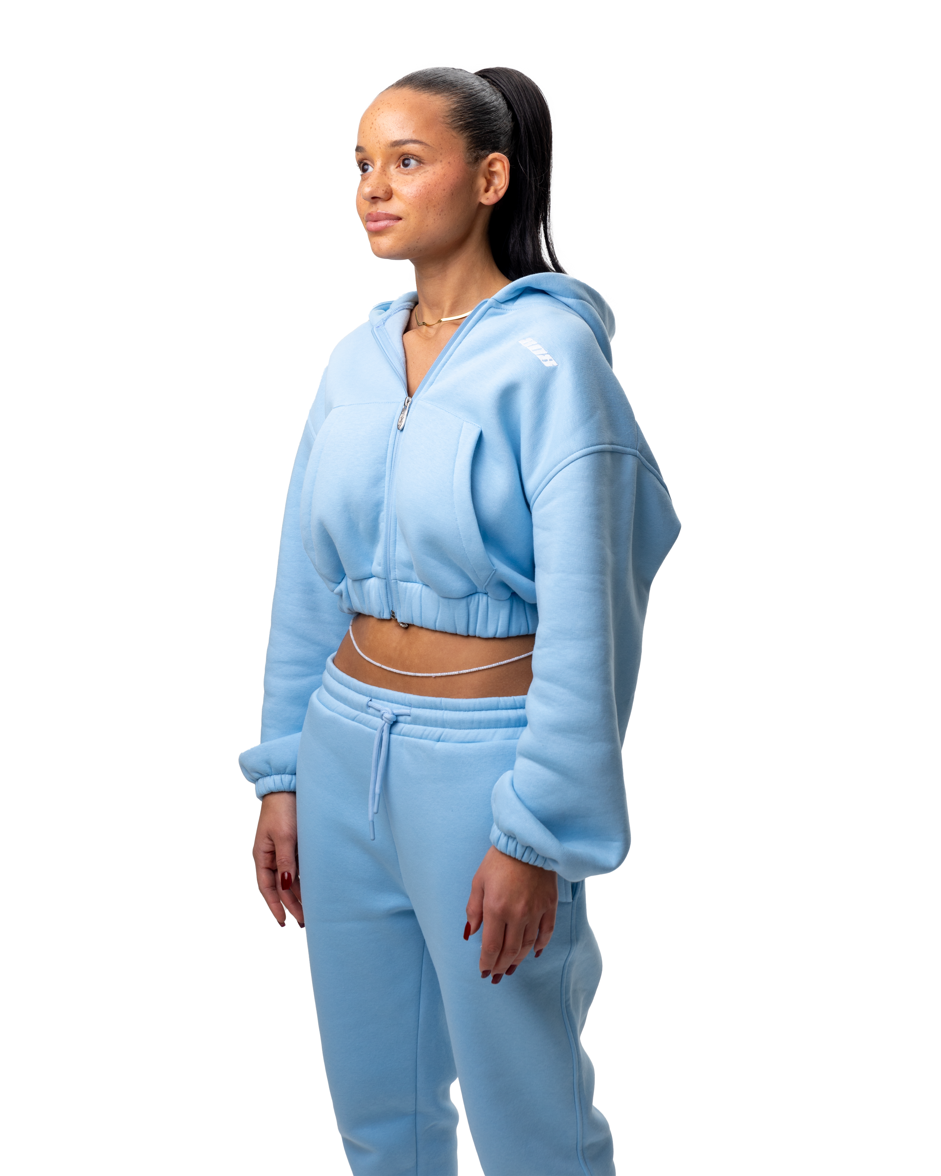 Zipper Women Babyblue