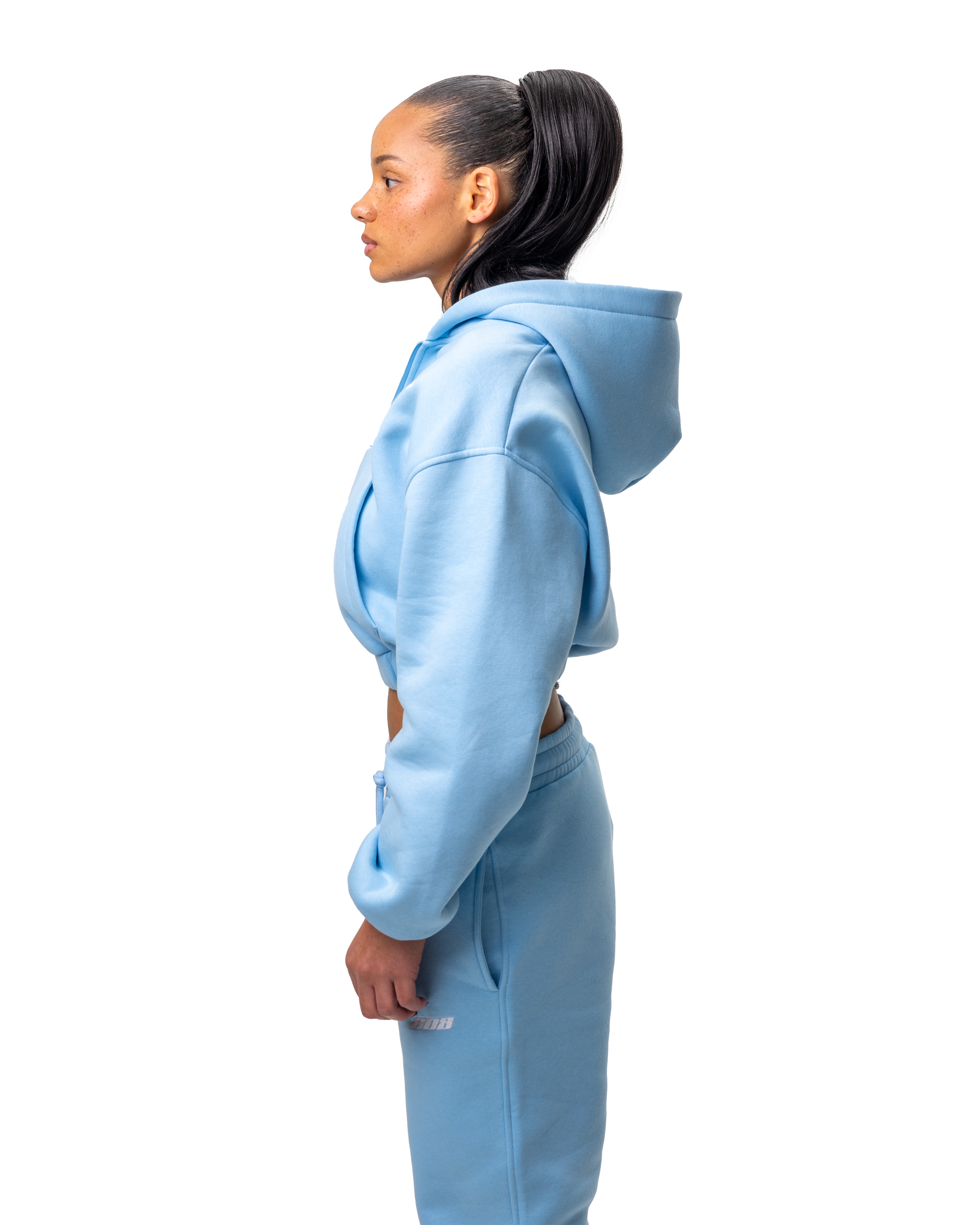 Zipper Women Babyblue