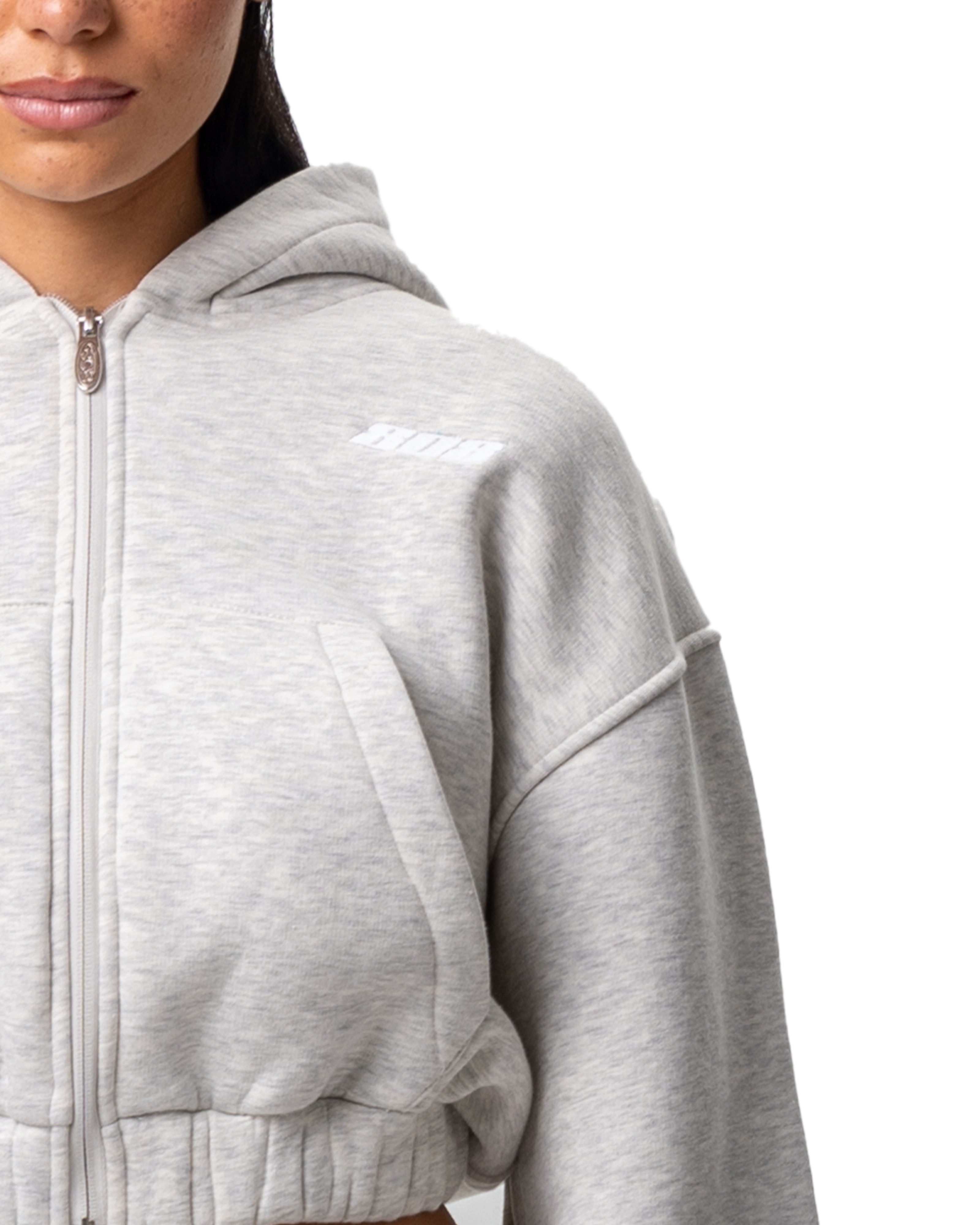 Zipper Women Grey