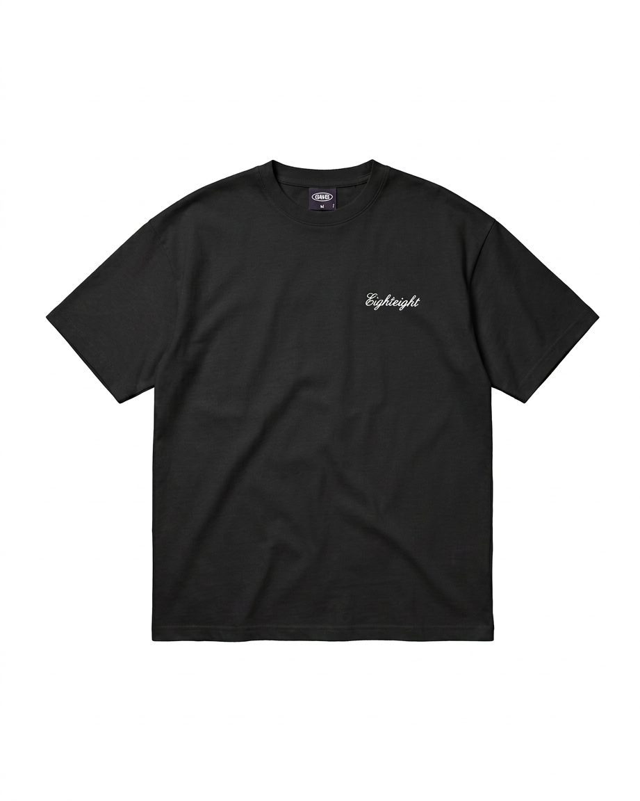 Essentials Tee Black/White