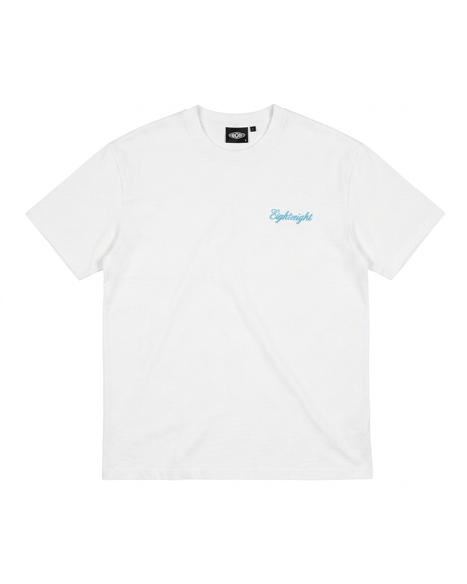 Essentials T-Shirt White/Blue