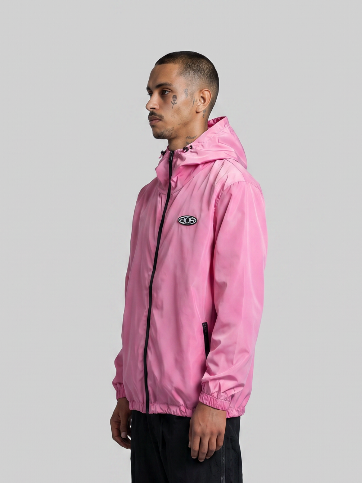 Windbreaker Jacket Pink-thumbmail-3