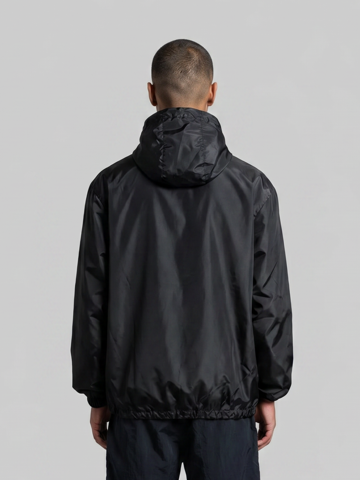 Windbreaker Jacket Black-thumbmail-4