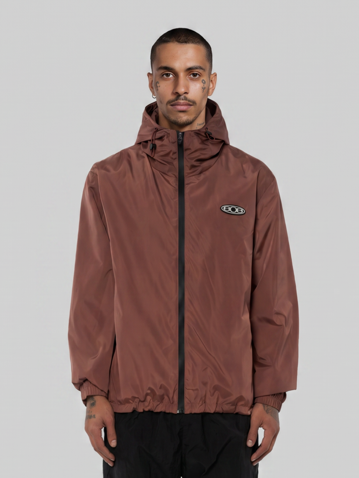 Windbreaker Jacket Brown