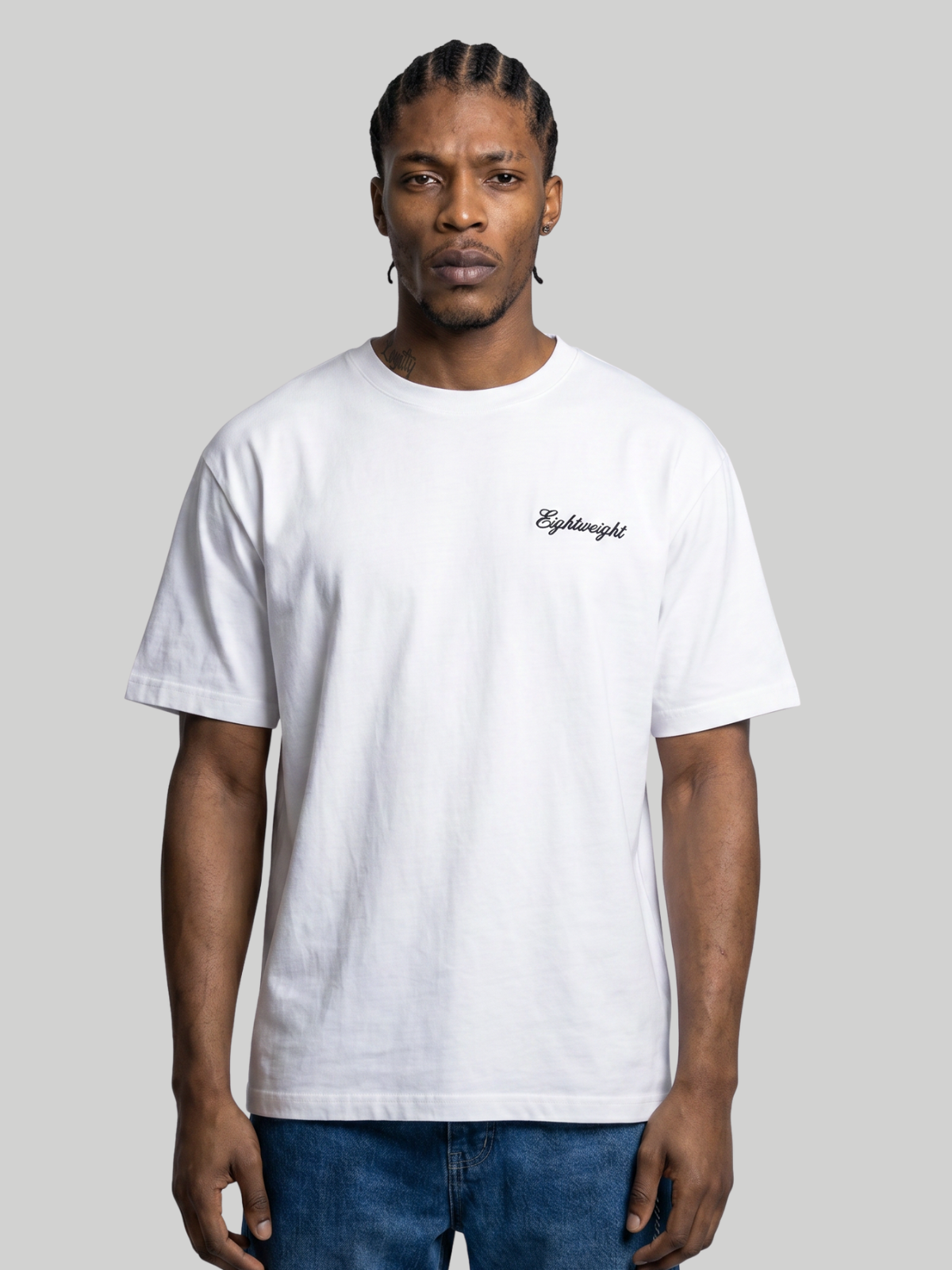 Essentials Tee White/Black