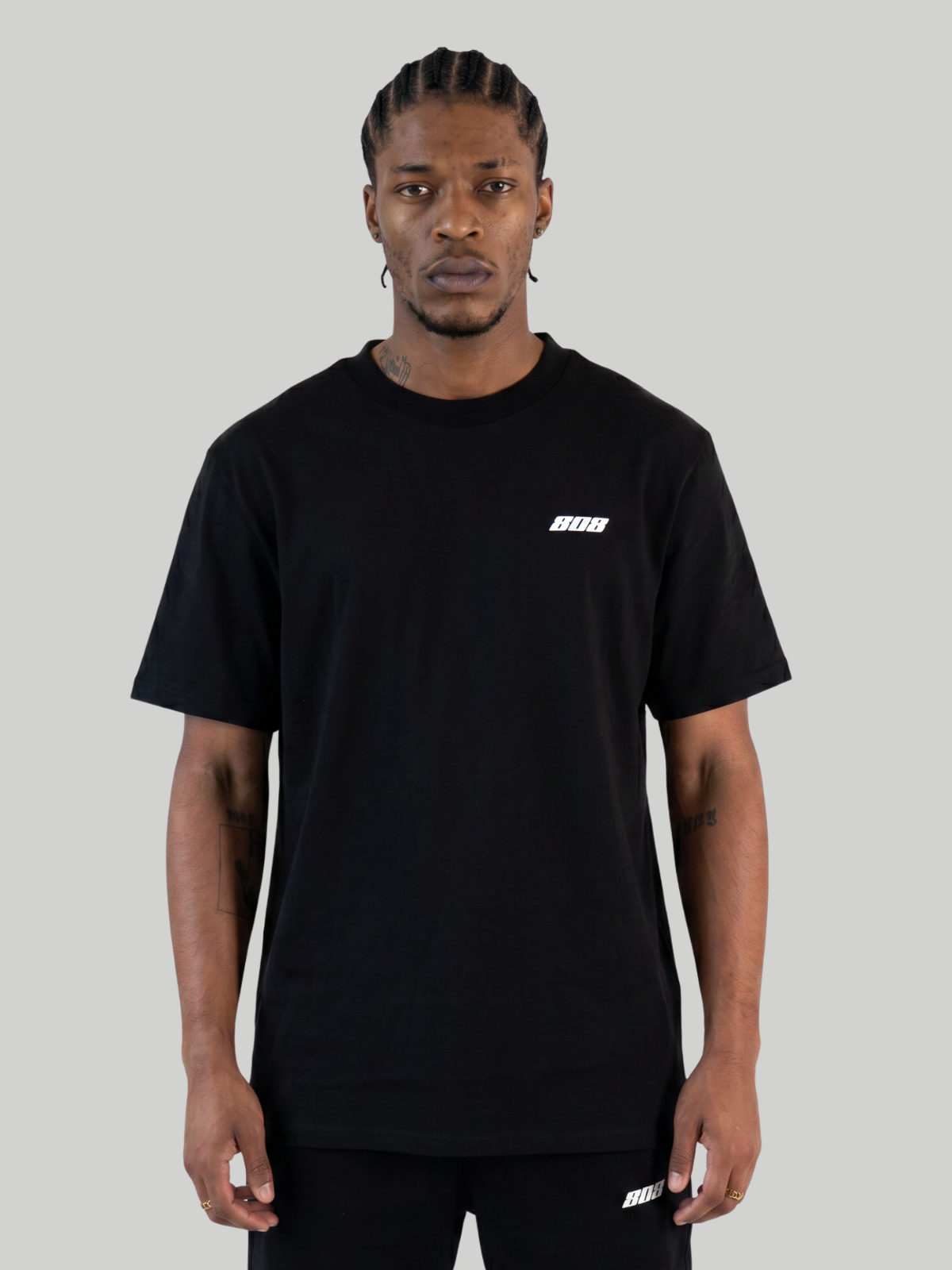 808 Tee Black