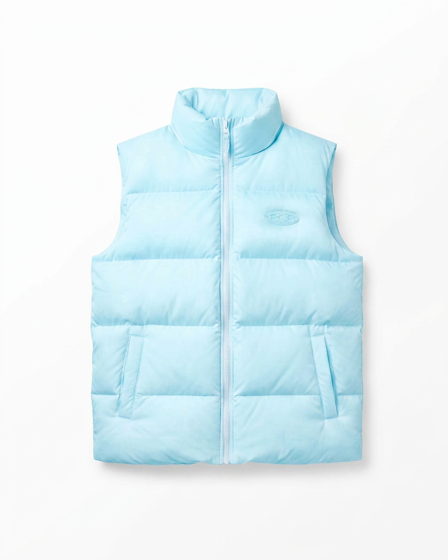 Puffer Vest Babyblue
