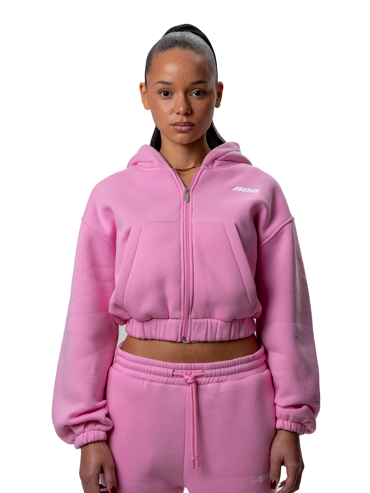 Zipper Women Pink