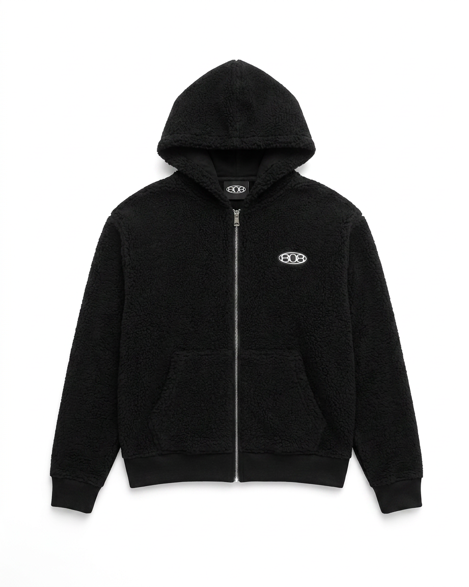 Teddy Jacket Black