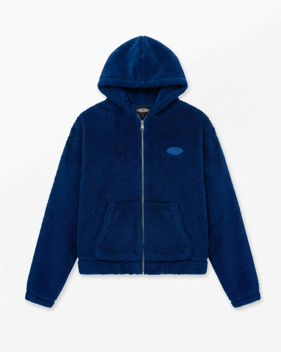 Teddy Jacket Navy