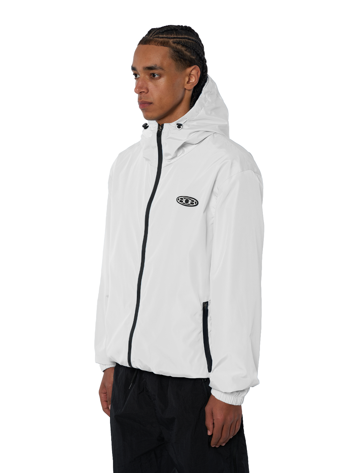 Windbreaker Jacket White