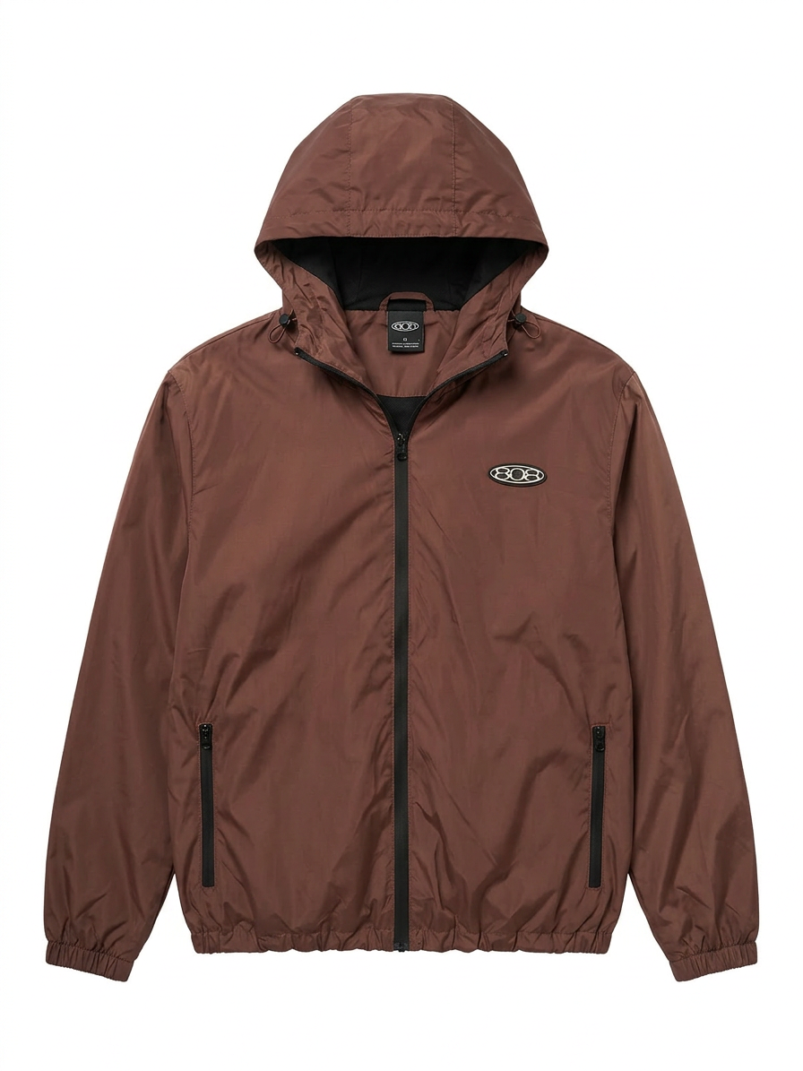 Windbreaker Jacket Brown