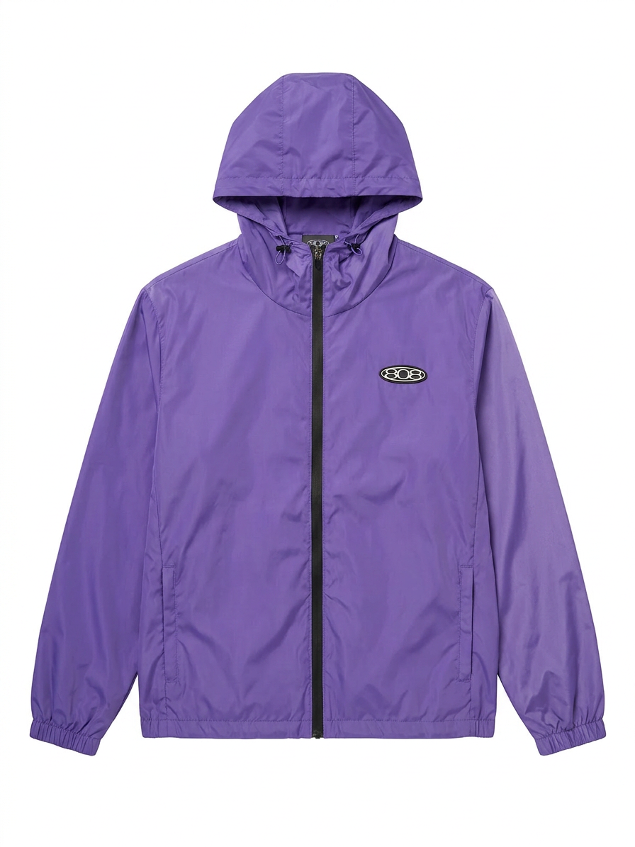 Windbreaker Jacket Purple