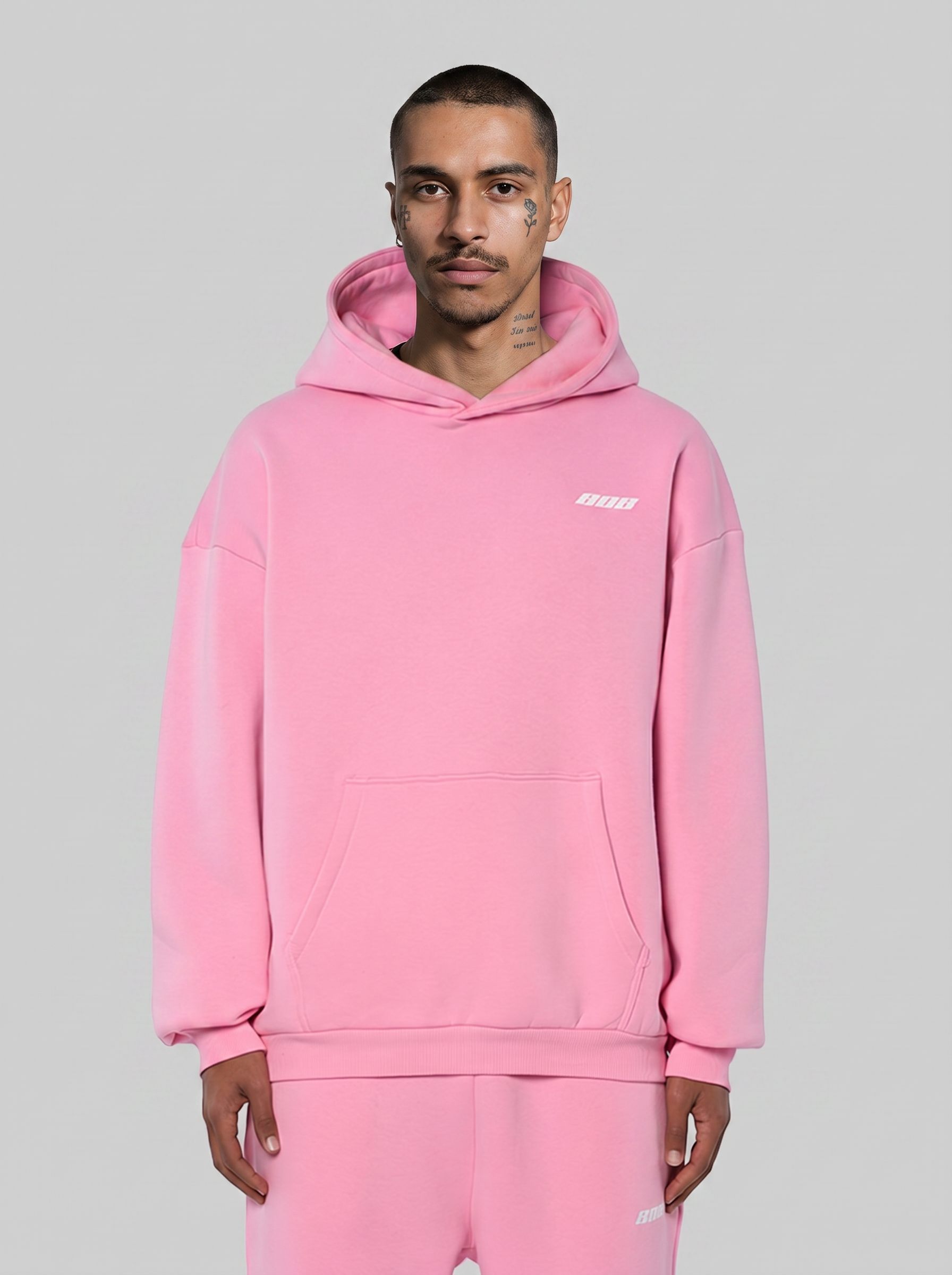 808 Hoodie Rose