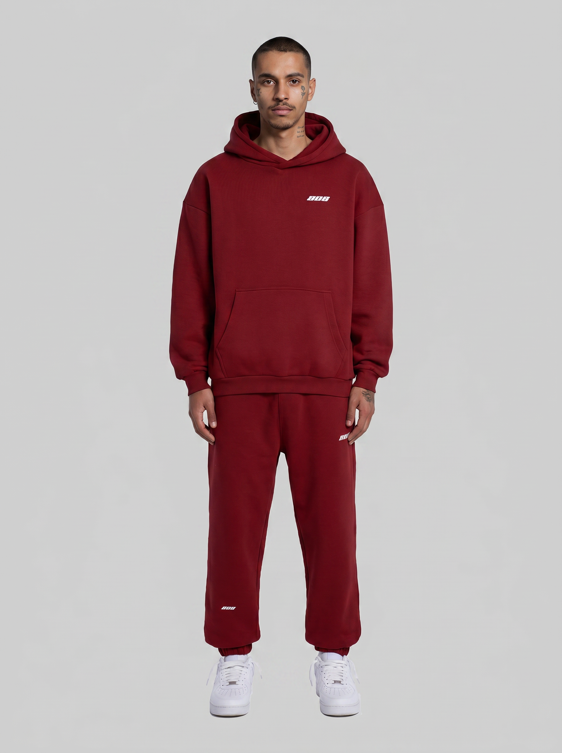 808 Hoodie Wine Red-thumbmail-5