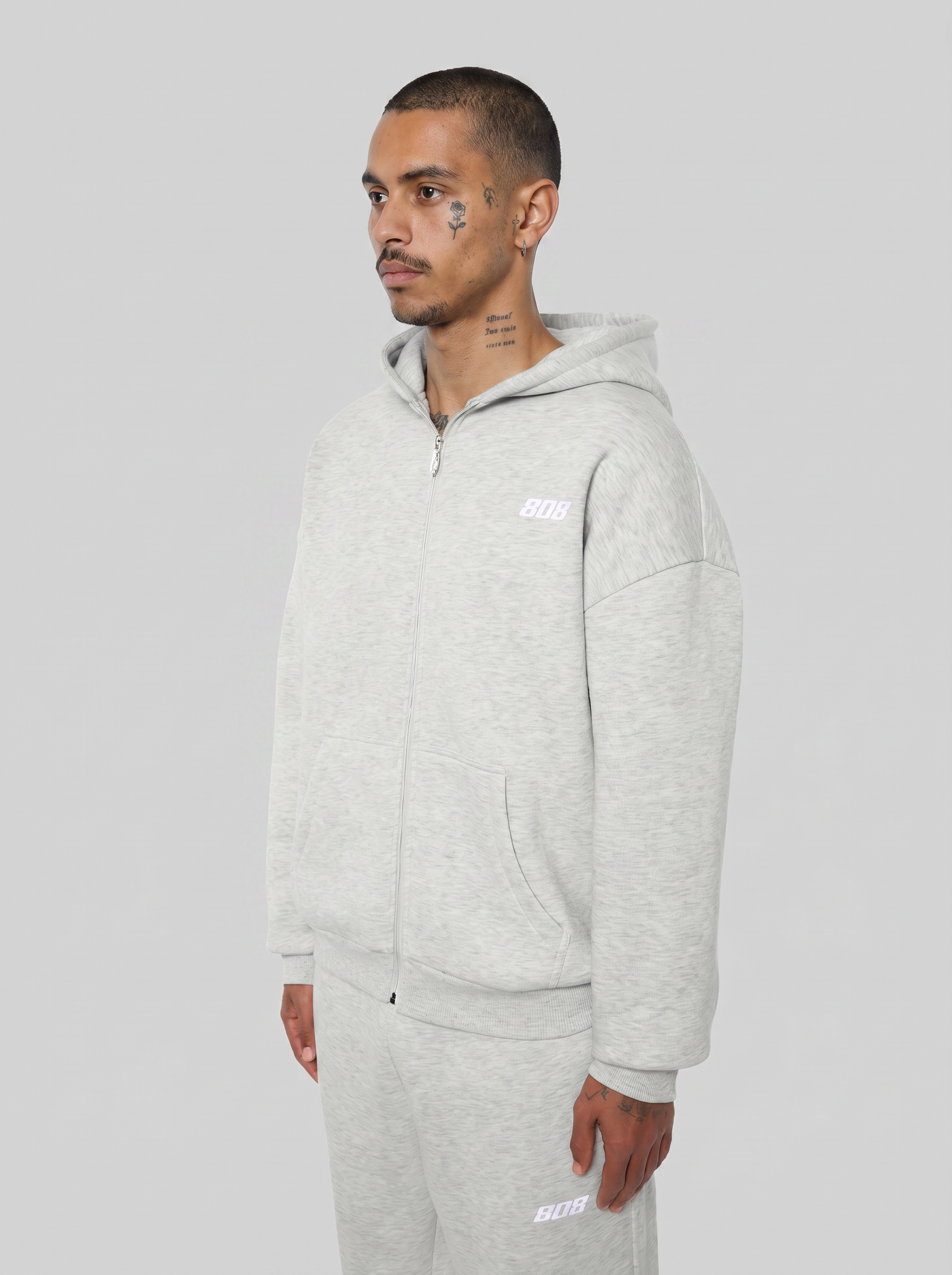 808 Zipper Grey Melage-thumbmail-3
