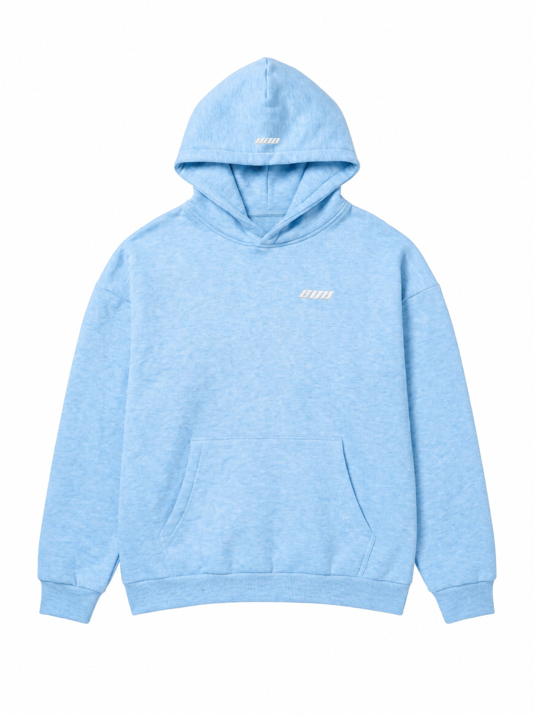 808 Hoodie Sky Blue