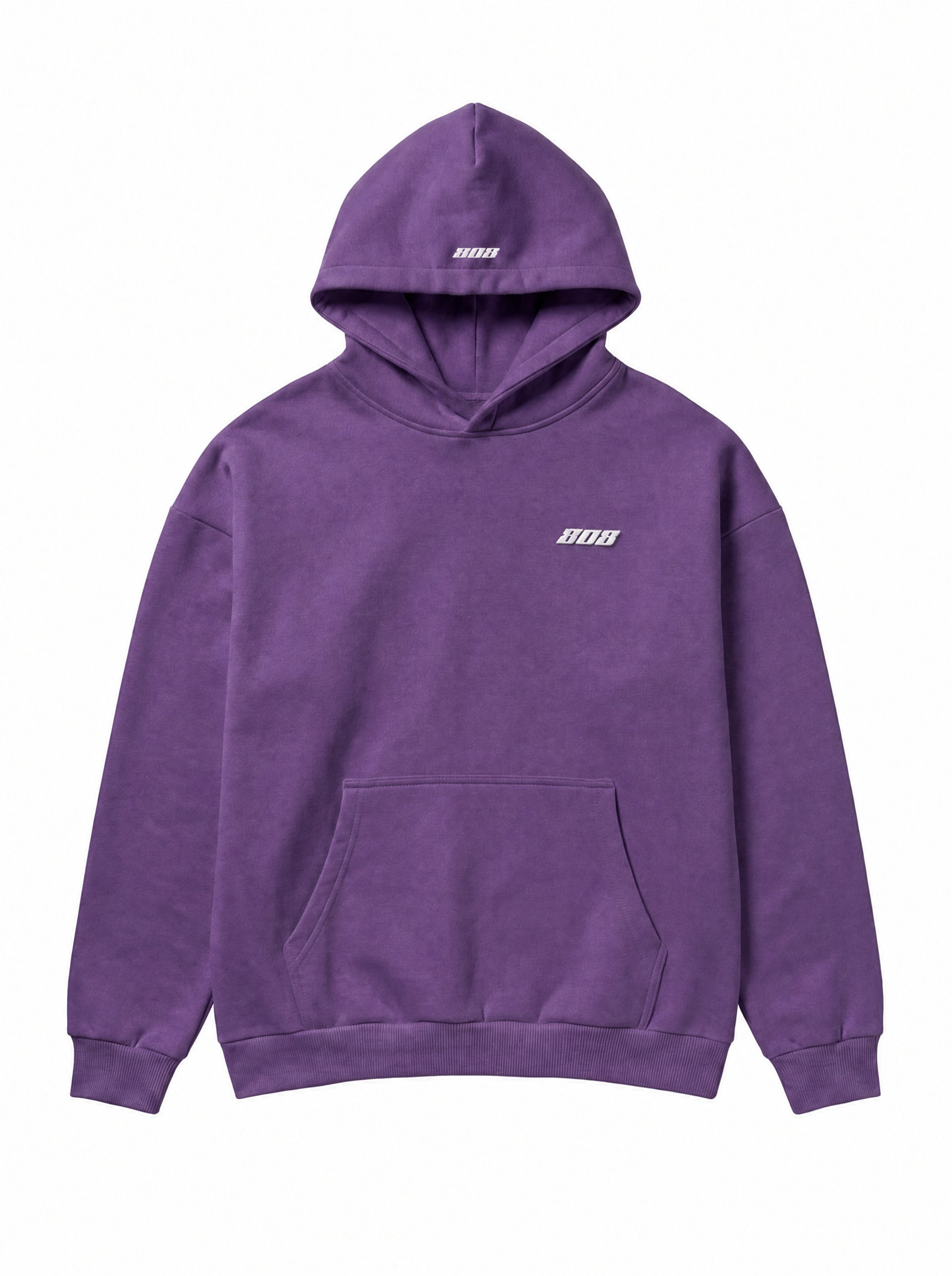 808 Hoodie Purple
