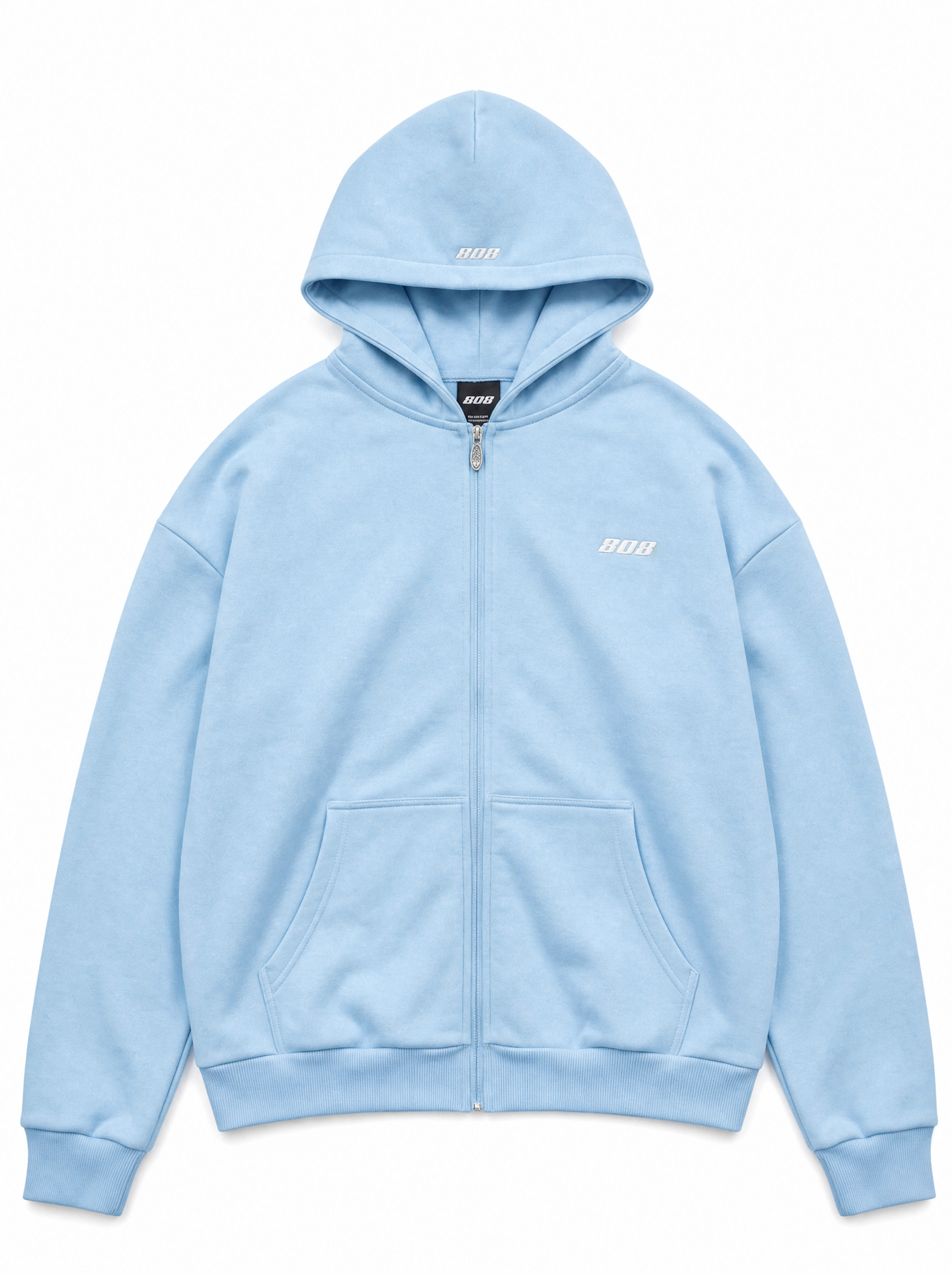 808 Zipper Sky Blue